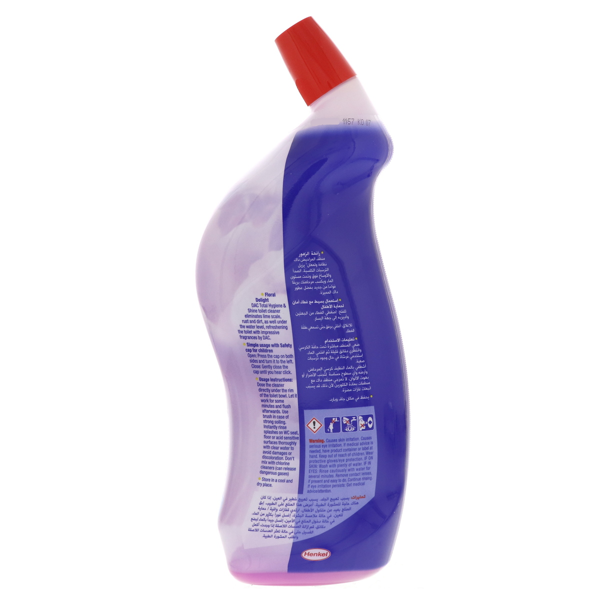 Dac Toilet Cleaner Floral Delight 750ml 